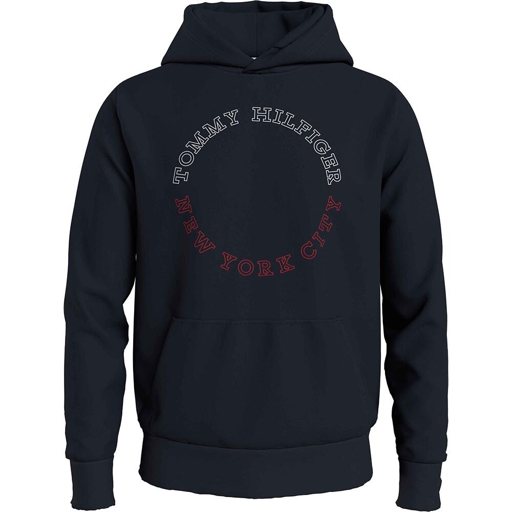 

Худи Tommy Hilfiger Monotype Roundall, синий
