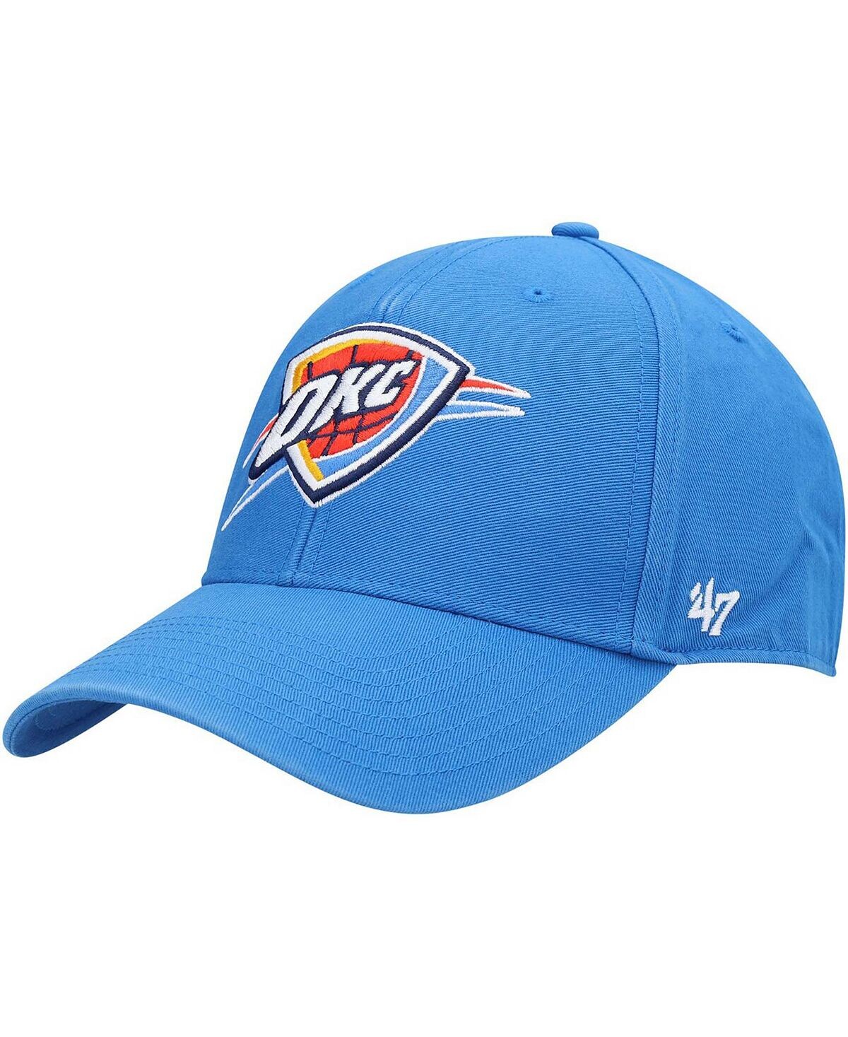 

Мужская синяя регулируемая кепка Oklahoma City Thunder MVP Legend '47 Brand