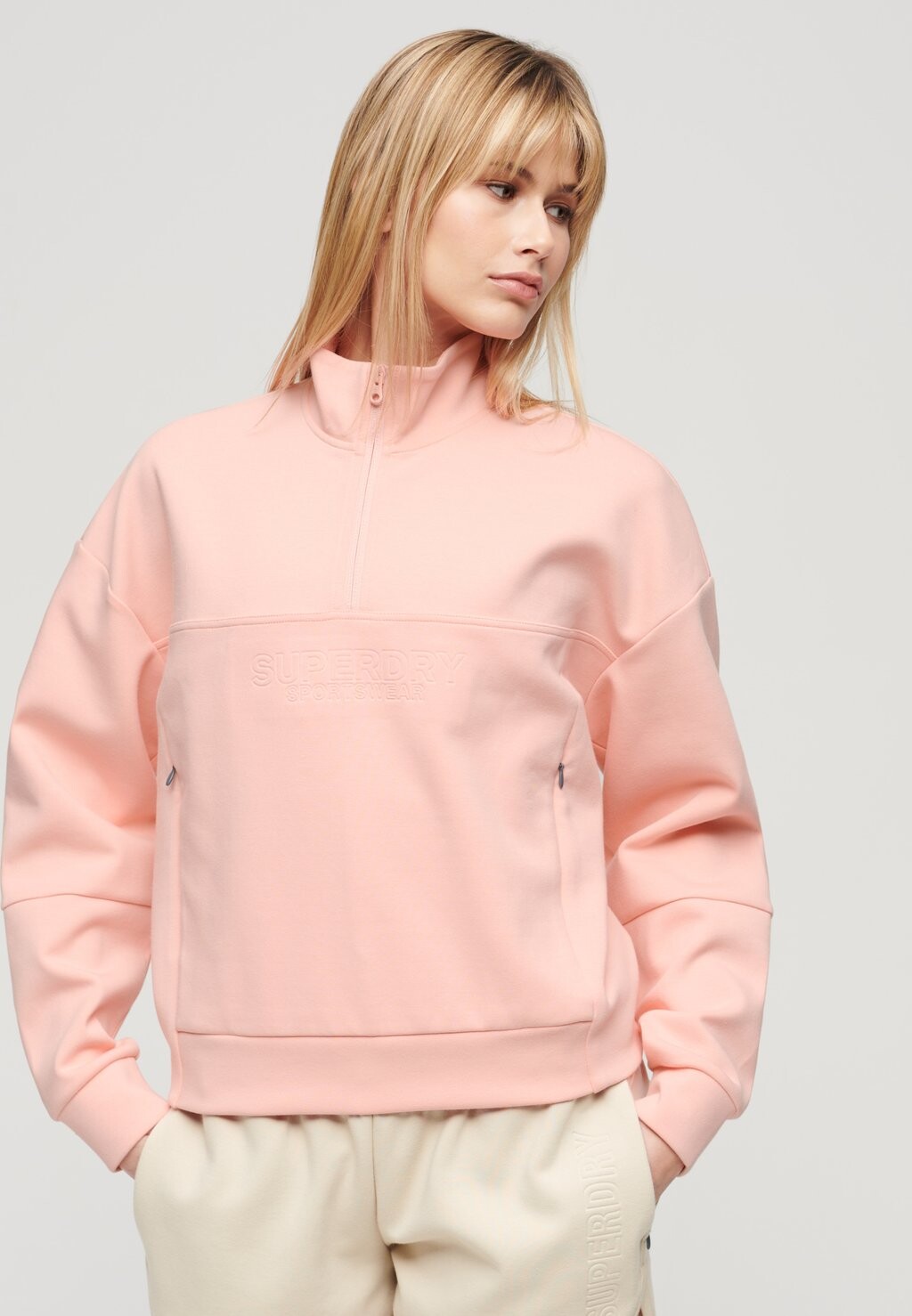 

Толстовка TECH Superdry, розовый