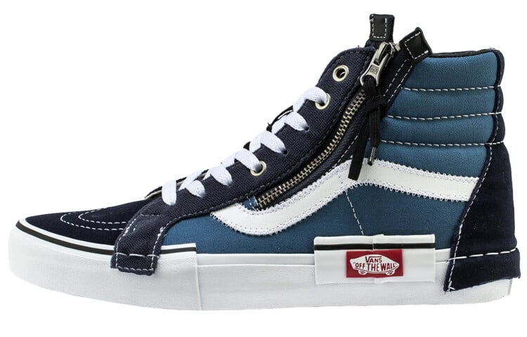 

Обувь унисекс для скейтбординга Vans Sk8 Hi Reissue Cap Темно-синяя