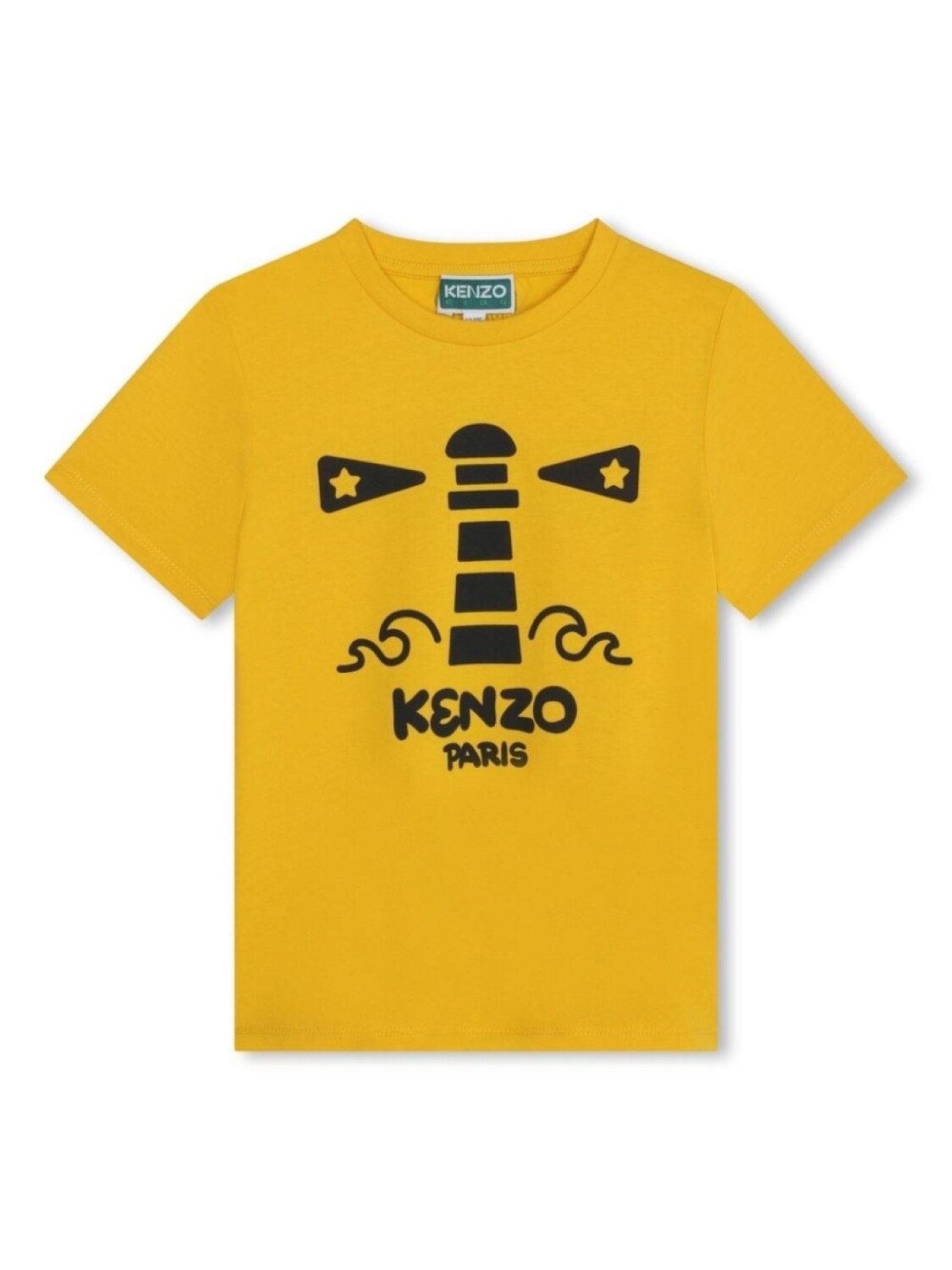 

Kenzo Kids футболка с логотипом, желтый