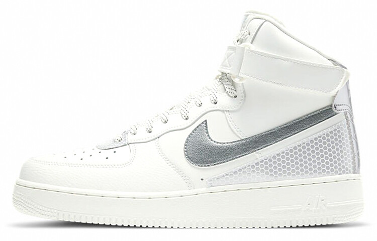 

Nike Air Force 1 High'07 LV8 3M Серебристый/Белый