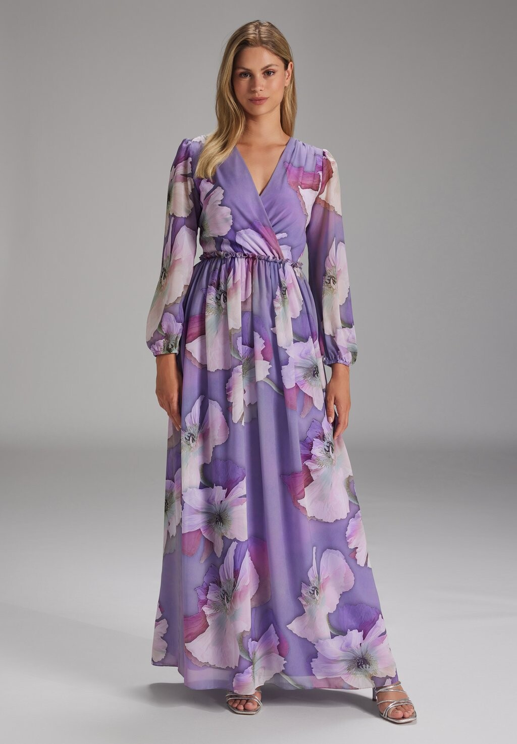 

Платье макси Swing, цвет mauve