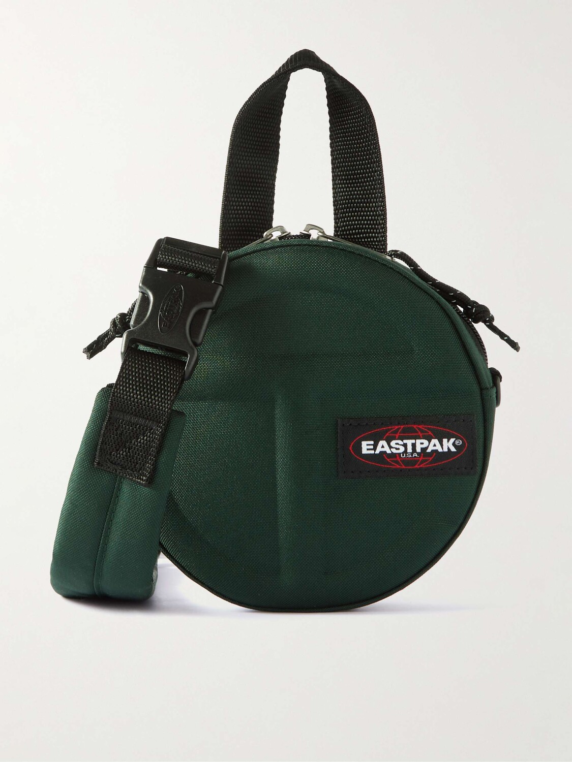 

Холщовая сумка-почтальон Telfar с аппликацией логотипа EASTPAK, зеленый