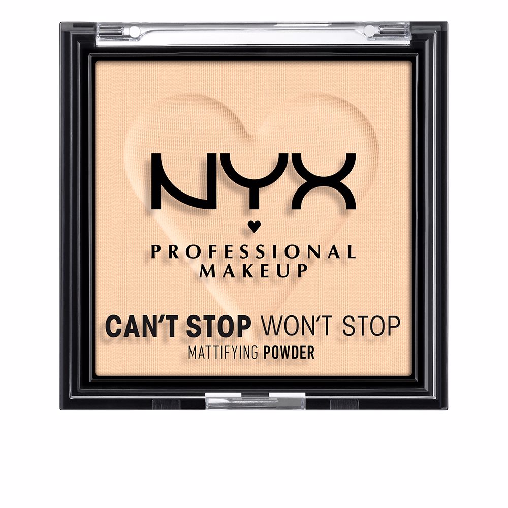stop Пудра Can’t stop won’t stop mattifying powder Nyx professional make up, 6г, light