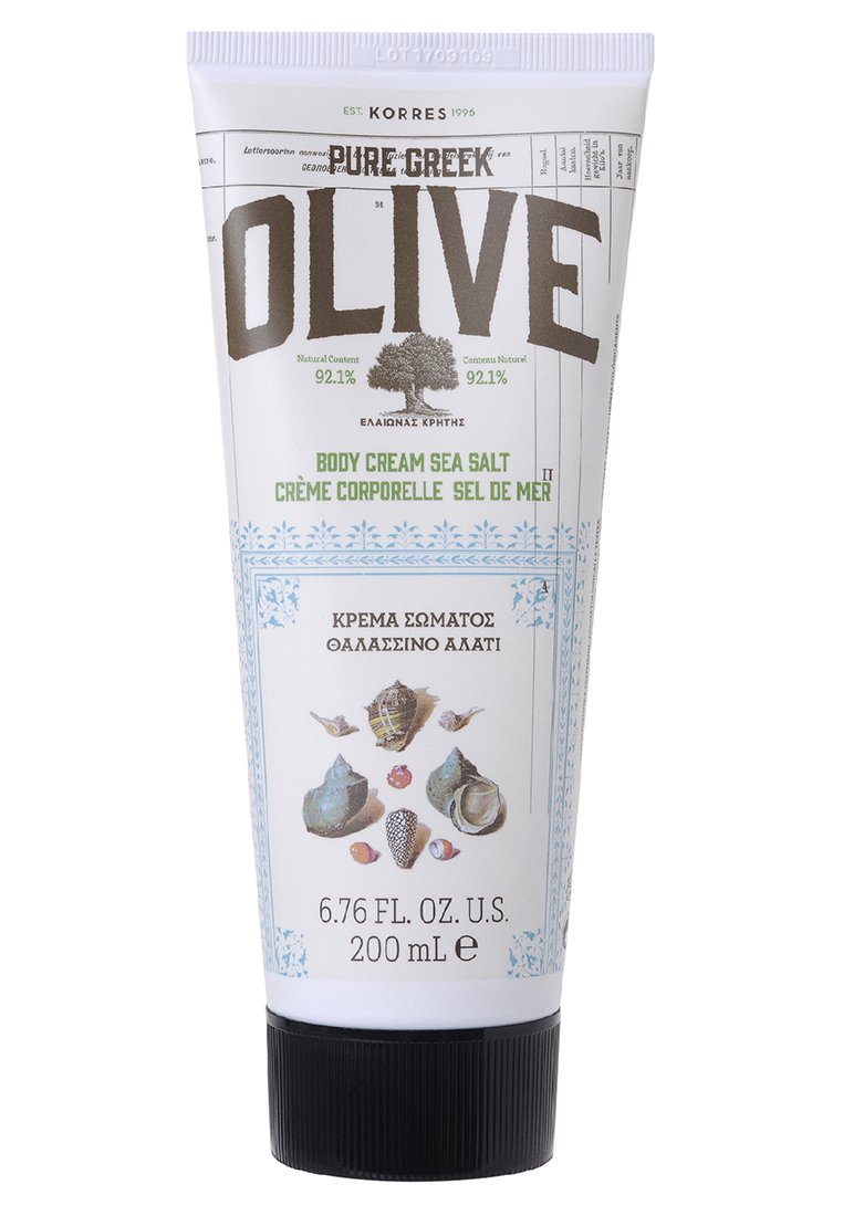 Увлажнение Olive & Sea Salt Body Cream KORRES