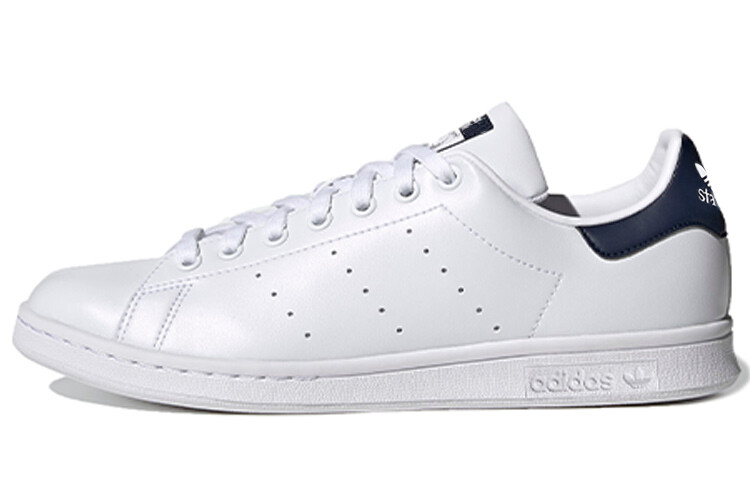 

Adidas originals Stan Smith Primegreen Белые университетские темно-синие, Синий