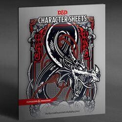 

Ролевая игра Wizards of the Coast Dungeons & Dragons - Character Sheets and Folio (Fifth Edition)
