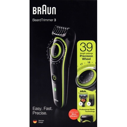 

Триммер для бороды и волос с бритвой Gillette Fusion5 Bt 3241, Braun