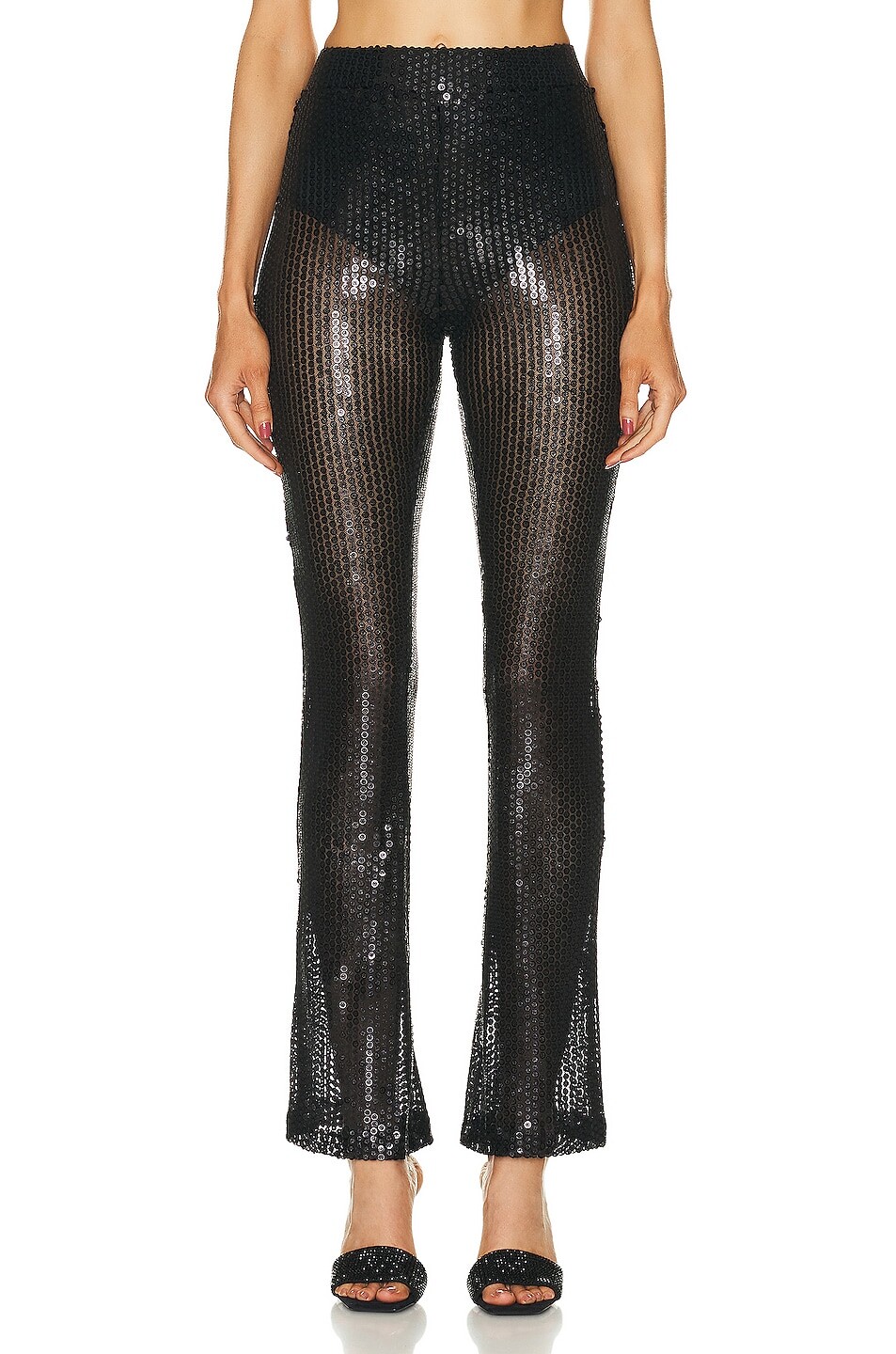 

Брюки Ila Holly See Through Trouser, черный