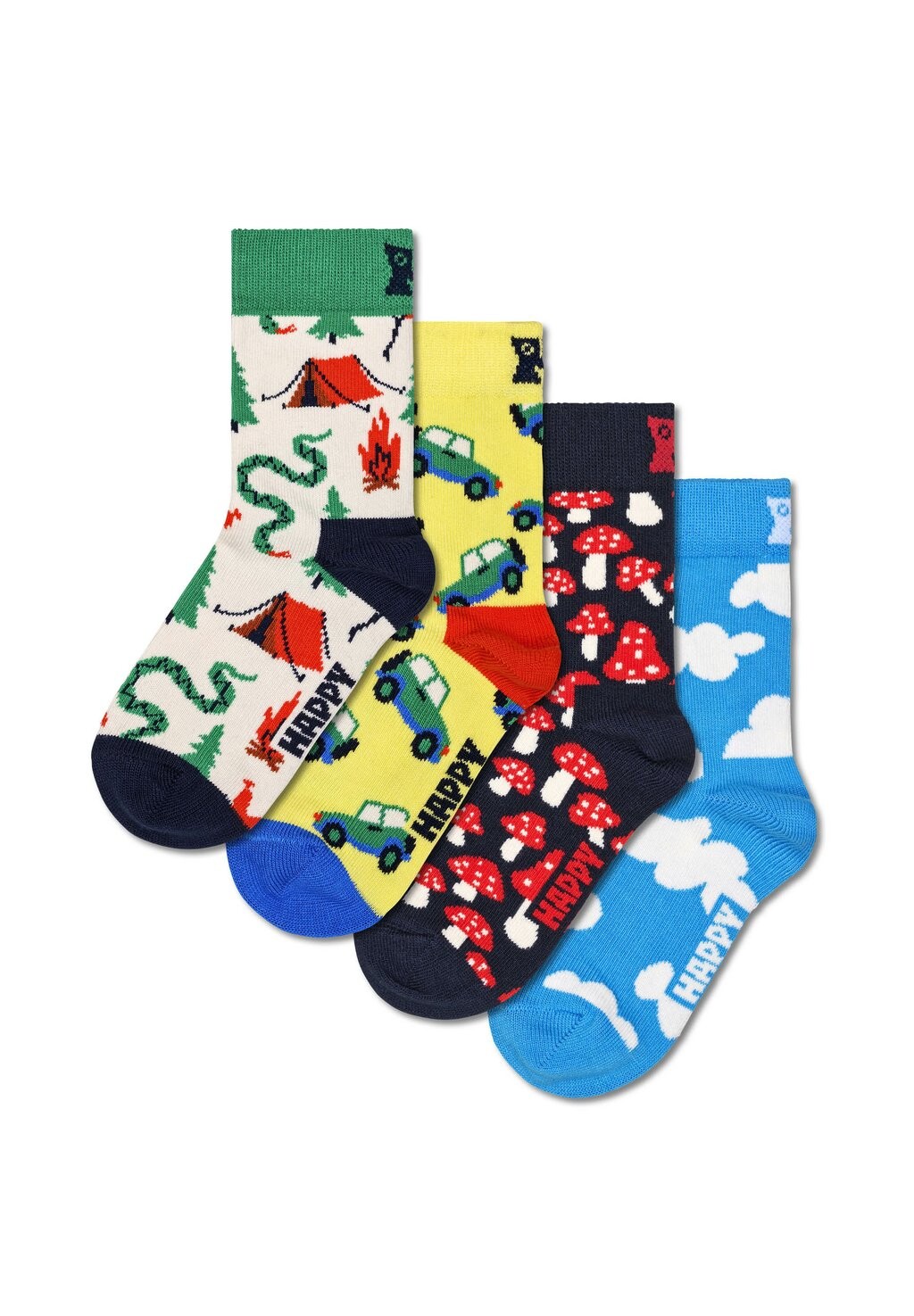 Носки 4ER PACK UNISEX Happy Socks, белый