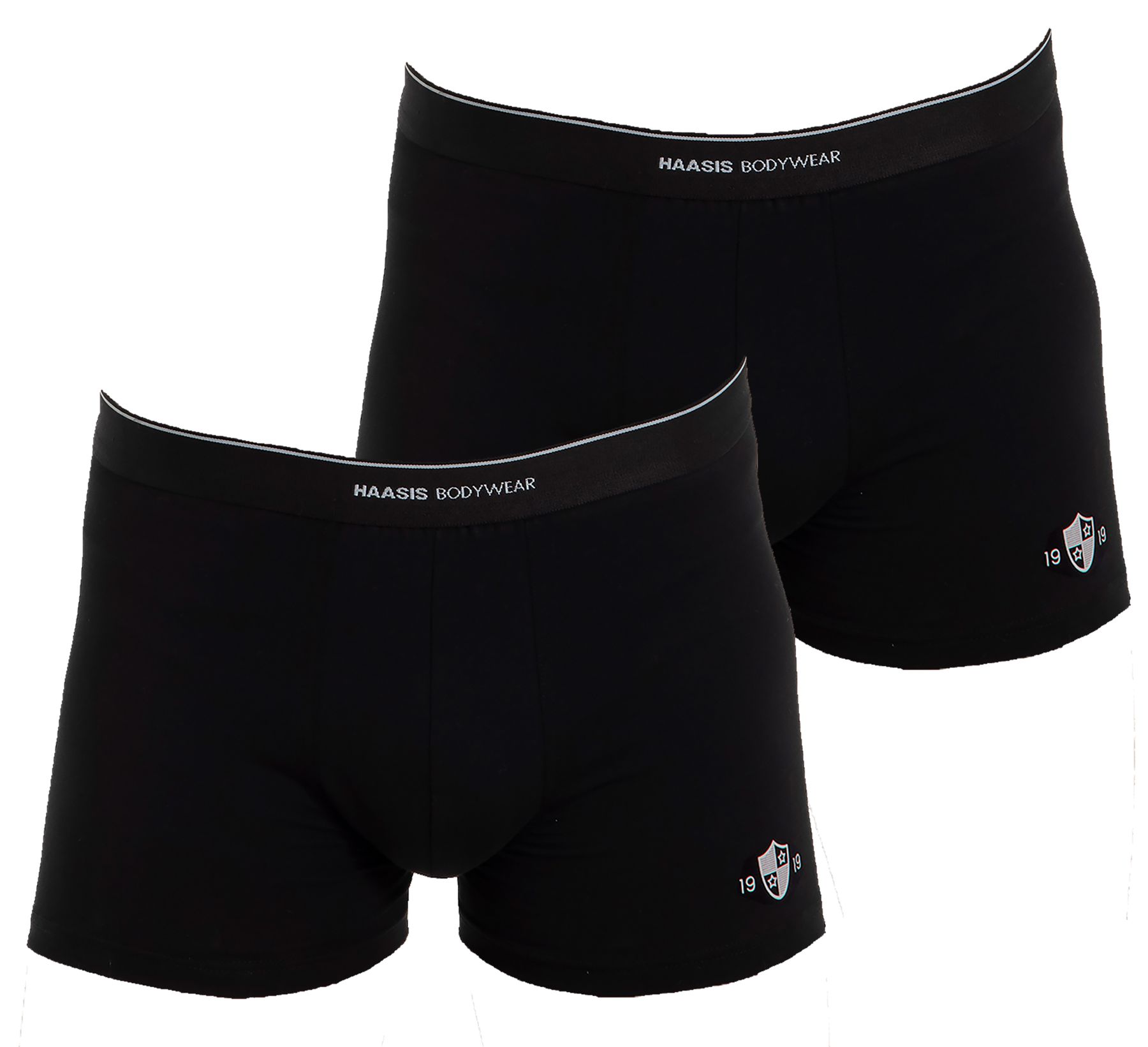 Боксеры Haasis Bodywear 2er-Set: Pants, черный