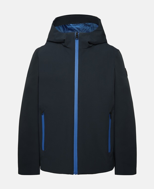 

Пуховик Woolrich, темно-синий