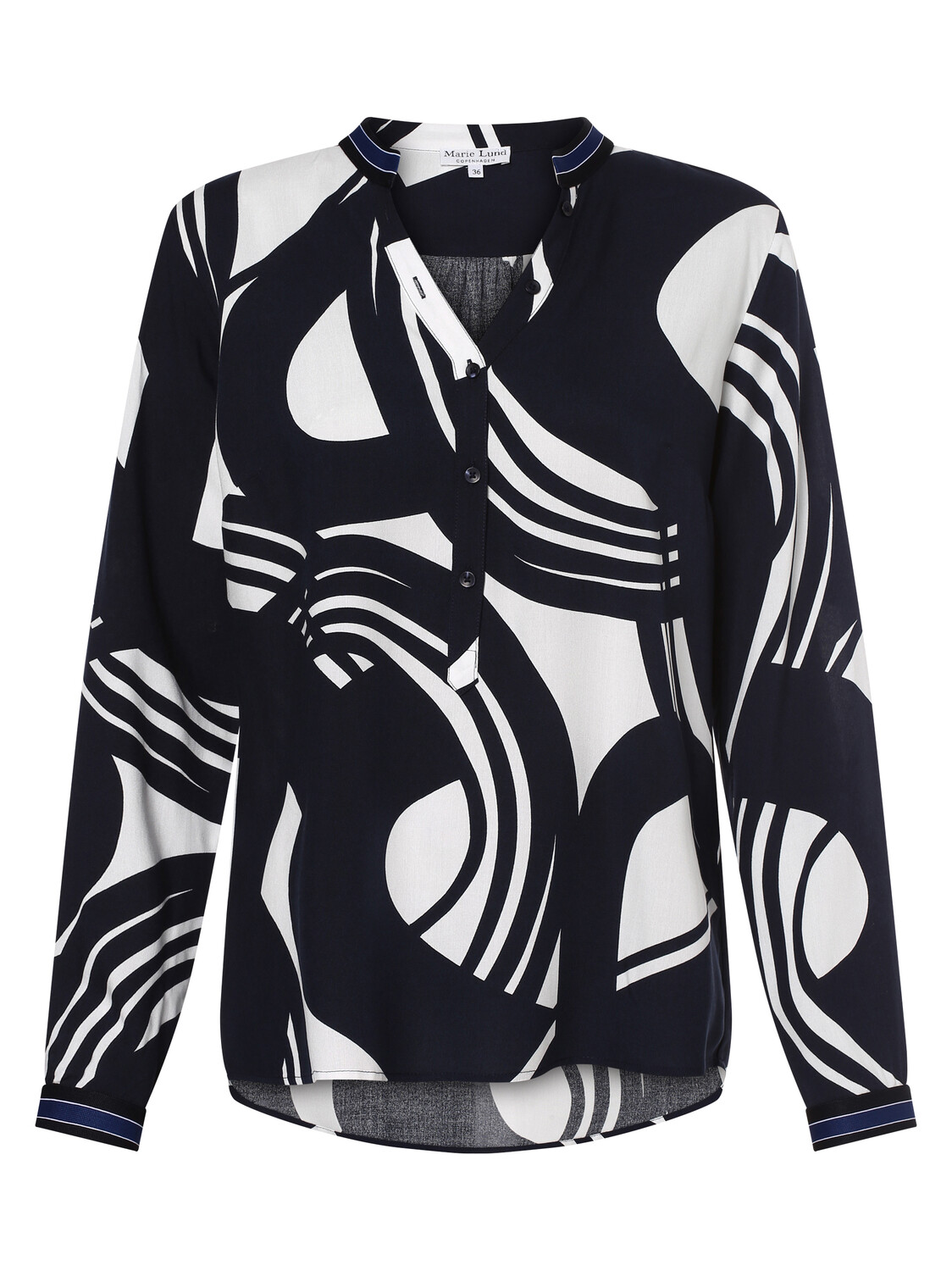 

Блуза Marie Lund nshirt, цвет marine weiß