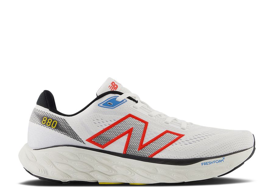 

Кроссовки New Balance Fresh Foam X 880V14 2E Wide 'White Neo Flame', белый