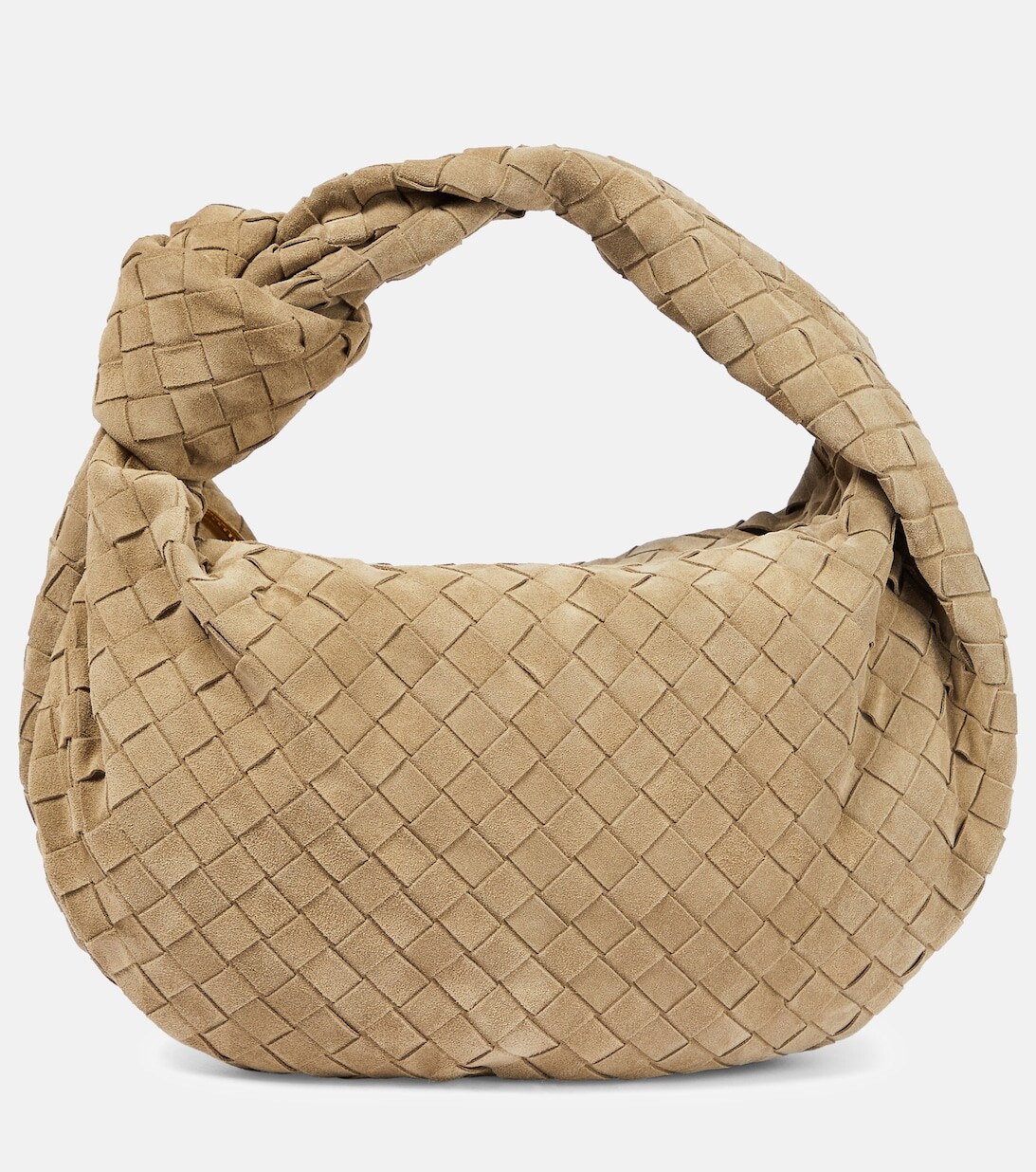 

Замшевая сумка-тоут Jodie Teen Bottega Veneta, нейтральный
