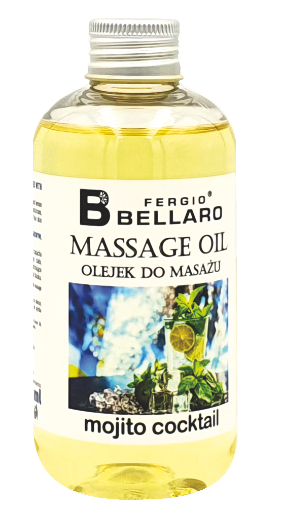 Массажное масло для тела Fergio Bellaro Mojito Coctail, 200 мл масло массажное eros tropic с ароматом мохито 4 г