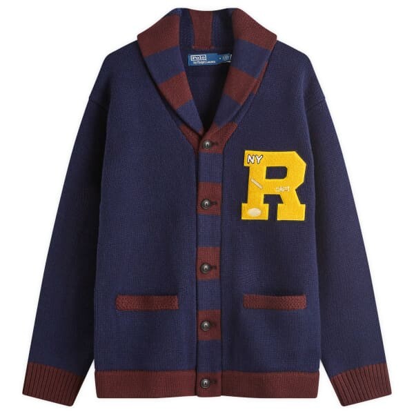 

Кардиган университетской формы Polo Ralph Lauren, синий