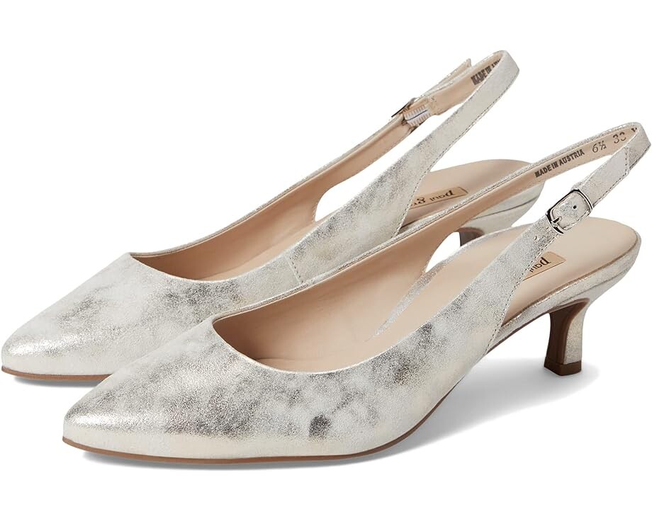 

Туфли Paul Green Rio Heel, цвет Mineral Antic Metallic