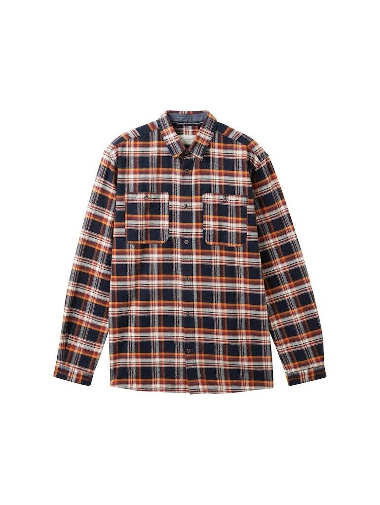 

Рубашка Tom Tailor Langarm, цвет navy colorful check