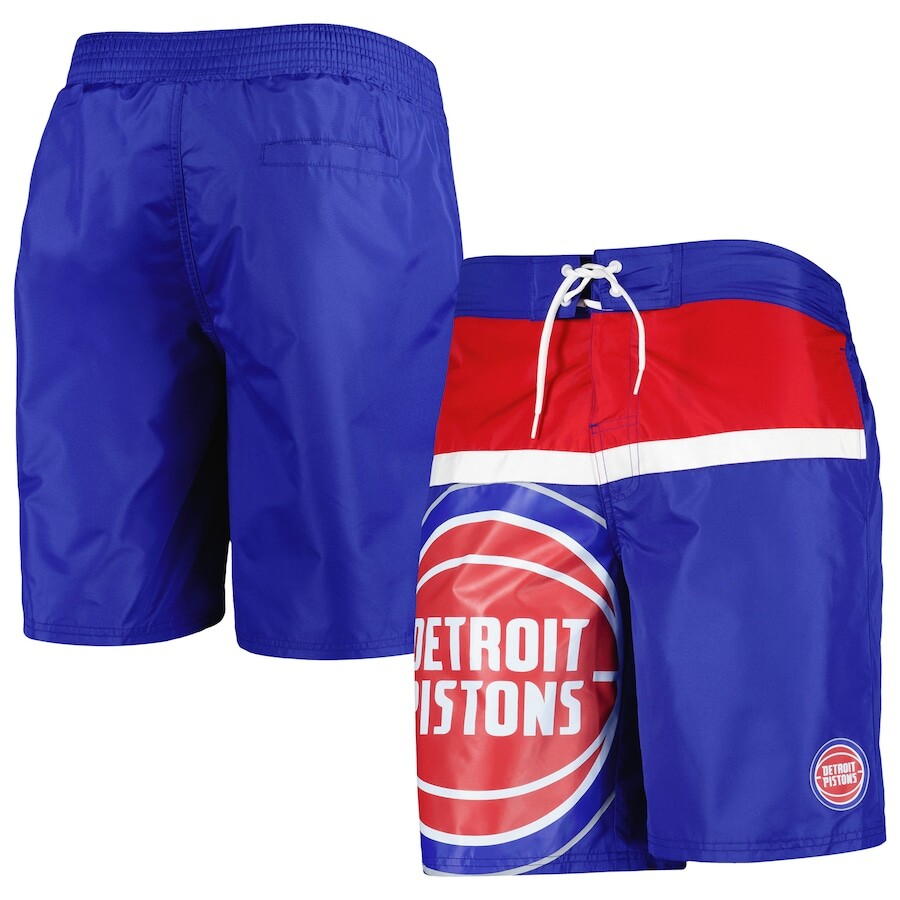 

Пляжные шорты G-III Sports by Carl Banks Detroit Pistons, синий