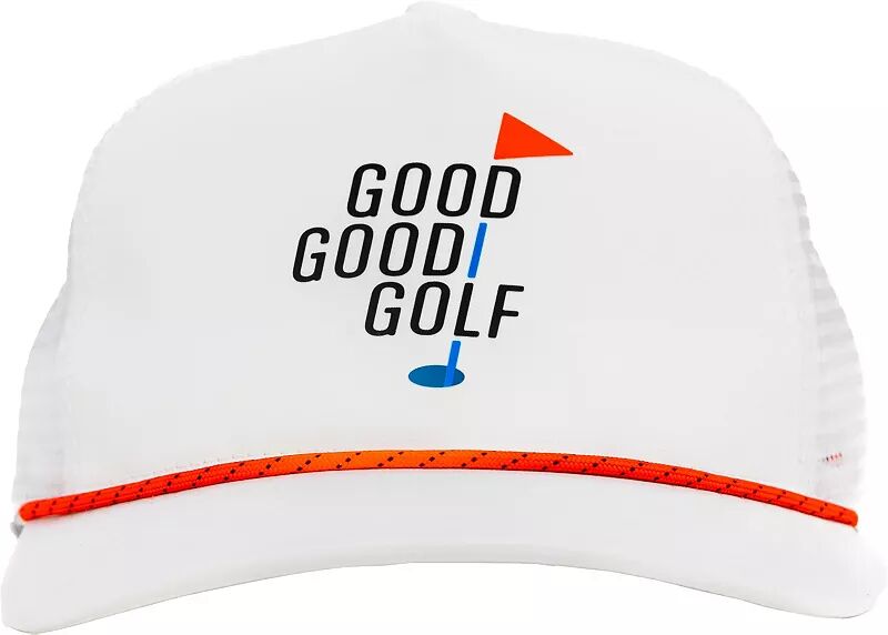 Мужская кепка Good Good Golf из чистой веревки, белый