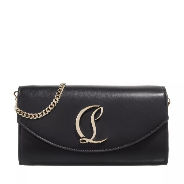 

Кошелек wallet on a chain Christian Louboutin, черный