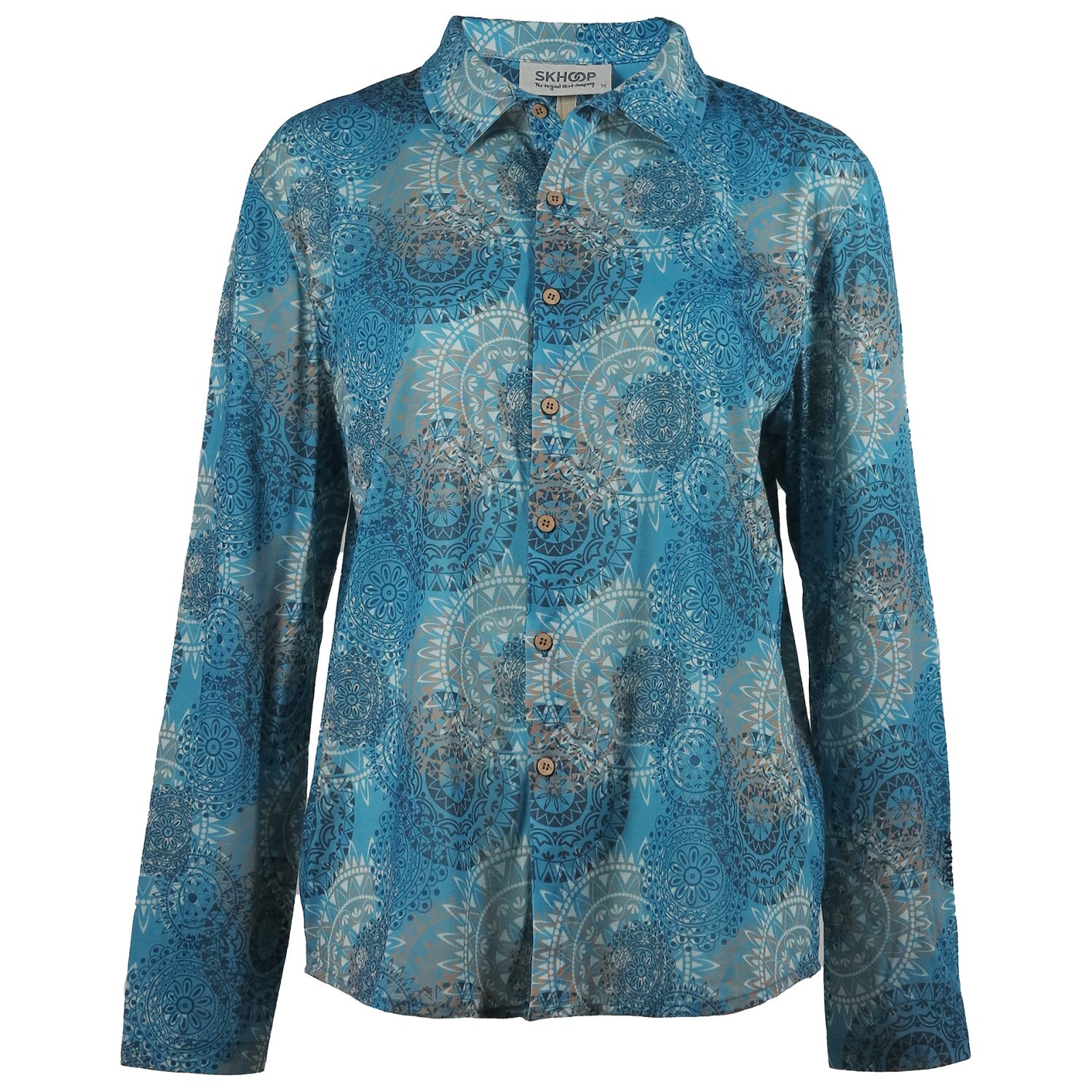 

Блузка Skhoop Women's Flora Shirt, цвет Denim Blue