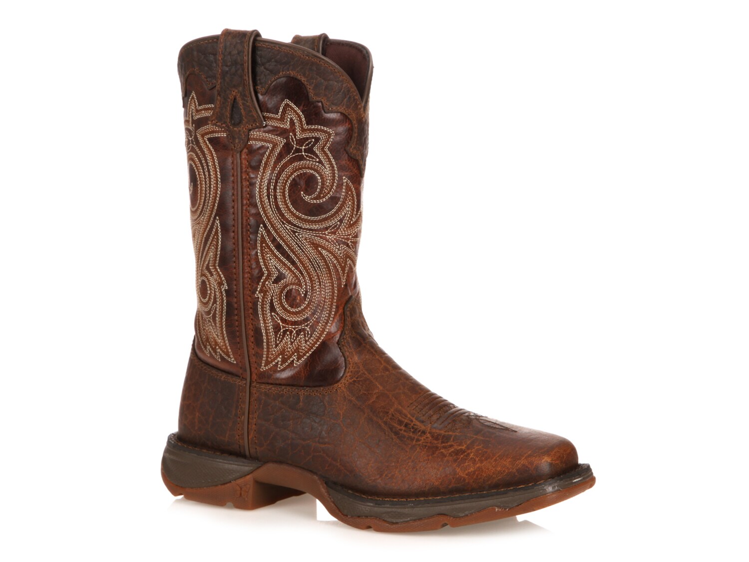 Ботинки Durango Steel Western Cowboy, темно-коричневый