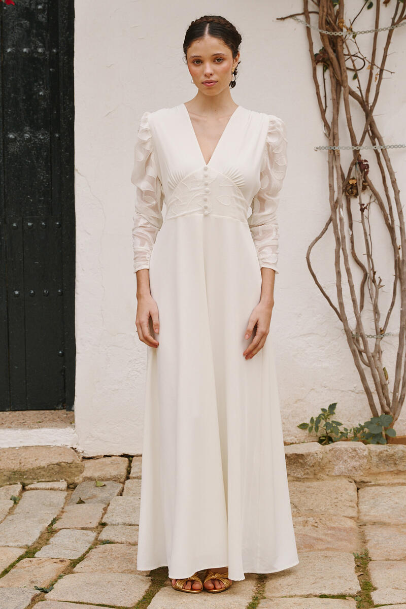 цена Лилия свадебное платье Polín Et Moi, белый