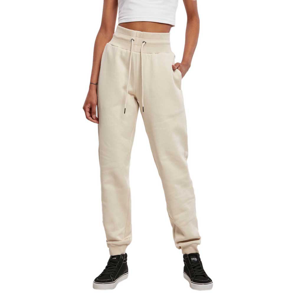 

Брюки Urban Classics Organic High Waist, белый