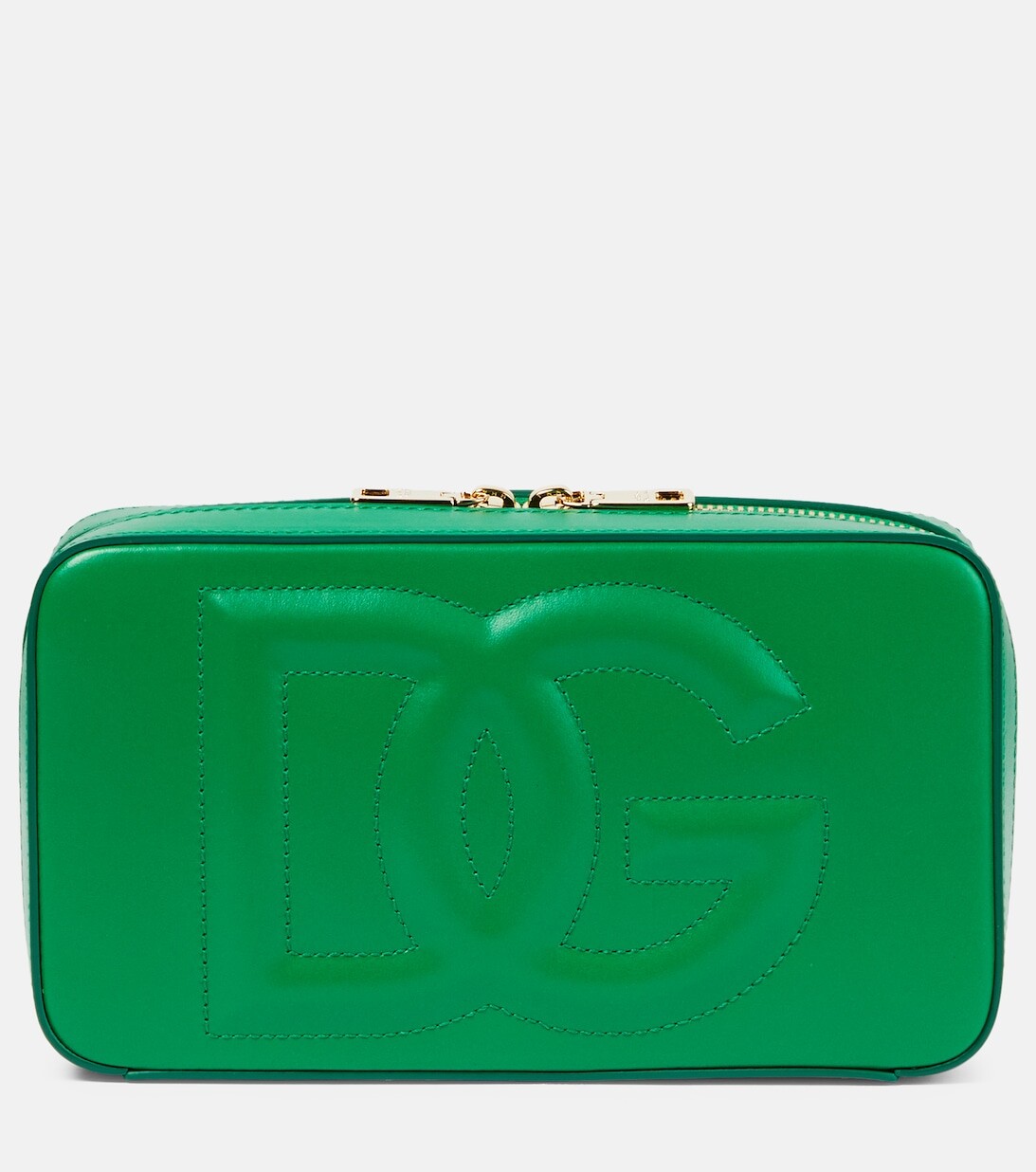 

Маленькая кожаная сумка DG для фотоаппарата Dolce&Gabbana, зеленый