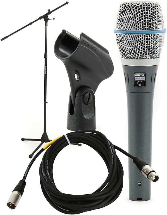 Микрофон Shure Beta87A Handheld Microphone with Stand and Cable