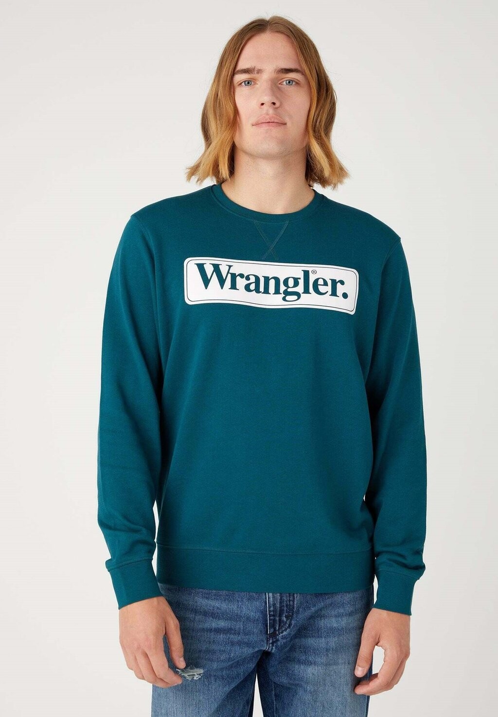 

Толстовка Seasonal Crew Wrangler, цвет grün