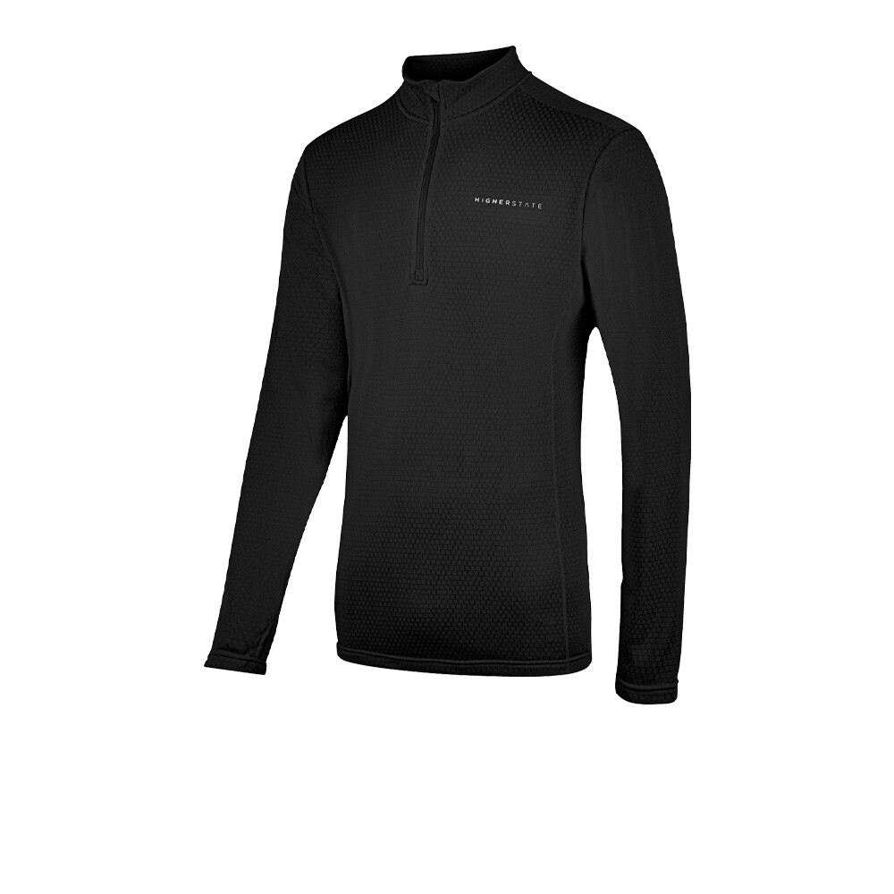 

Спортивный топ Higher State L/S 1/4 Zip Thermal Grid, черный