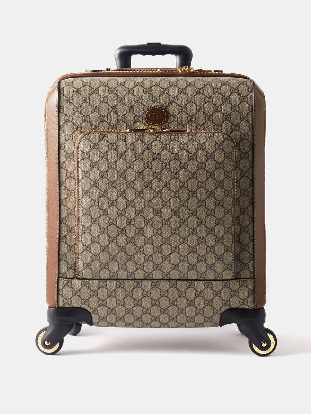 

Чемодан для ручной клади gg supreme Gucci, бежевый