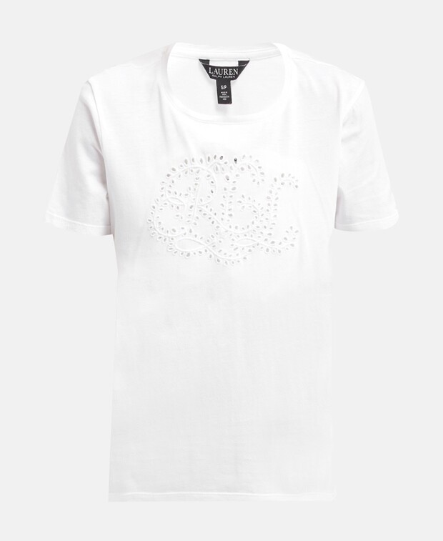 

Футболка Lauren Ralph Lauren, белый