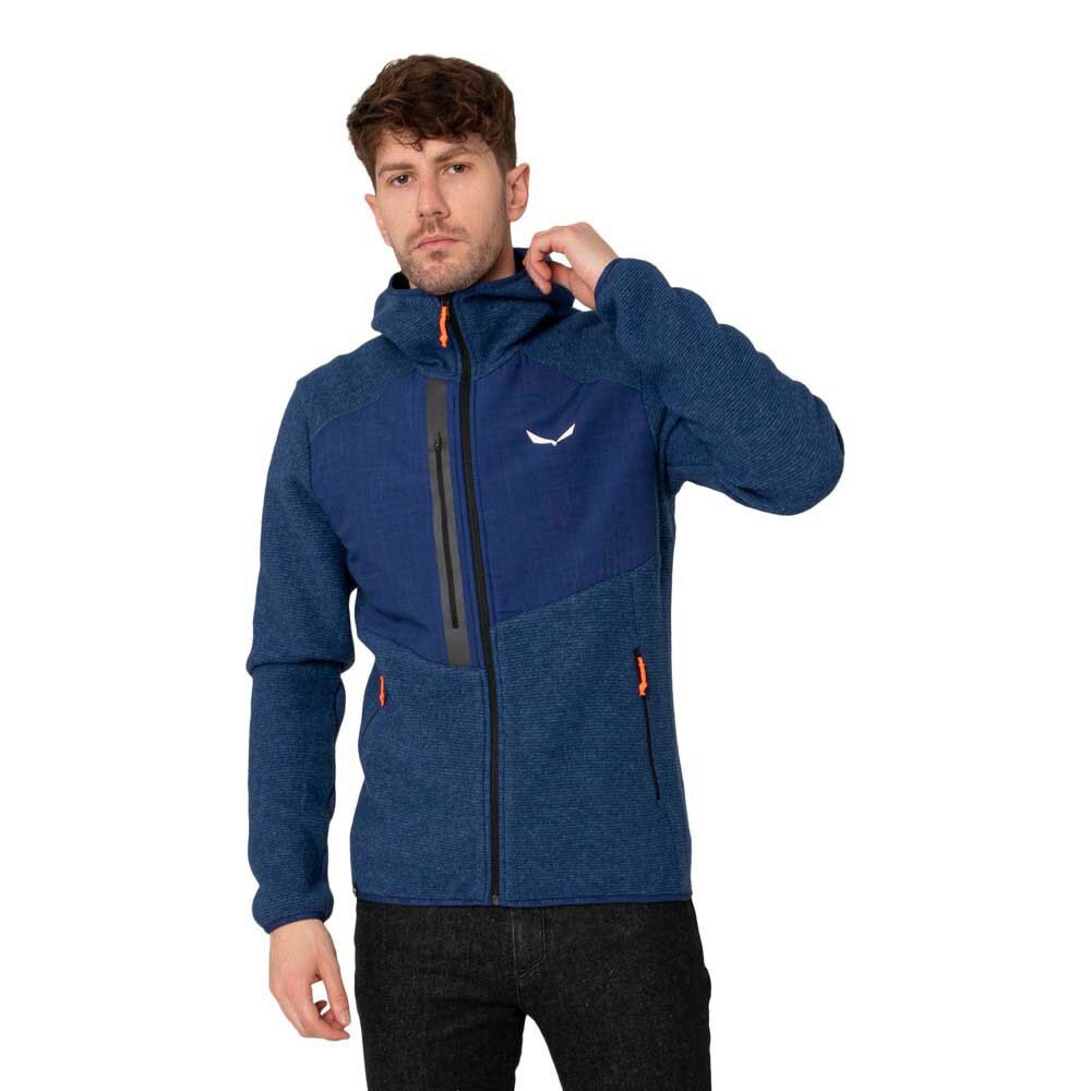 

Толстовка Salewa Feadia Alpine Wool, синий