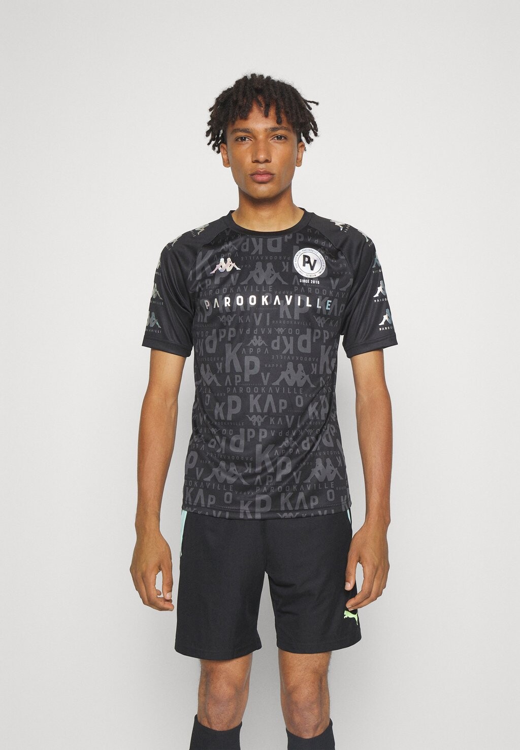 

Футболка с принтом PAROOKAVILLE JERSEY Kappa, икра