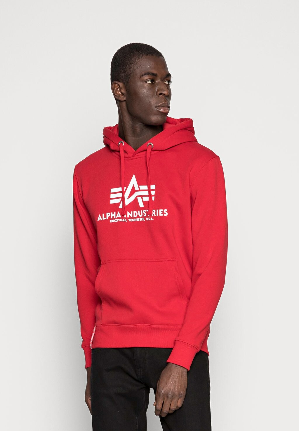 

Толстовка с капюшоном Alpha Industries, красный