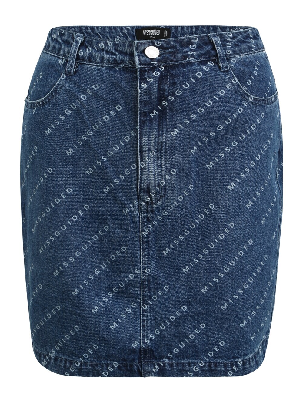

Юбка Missguided Tall, светло-синий