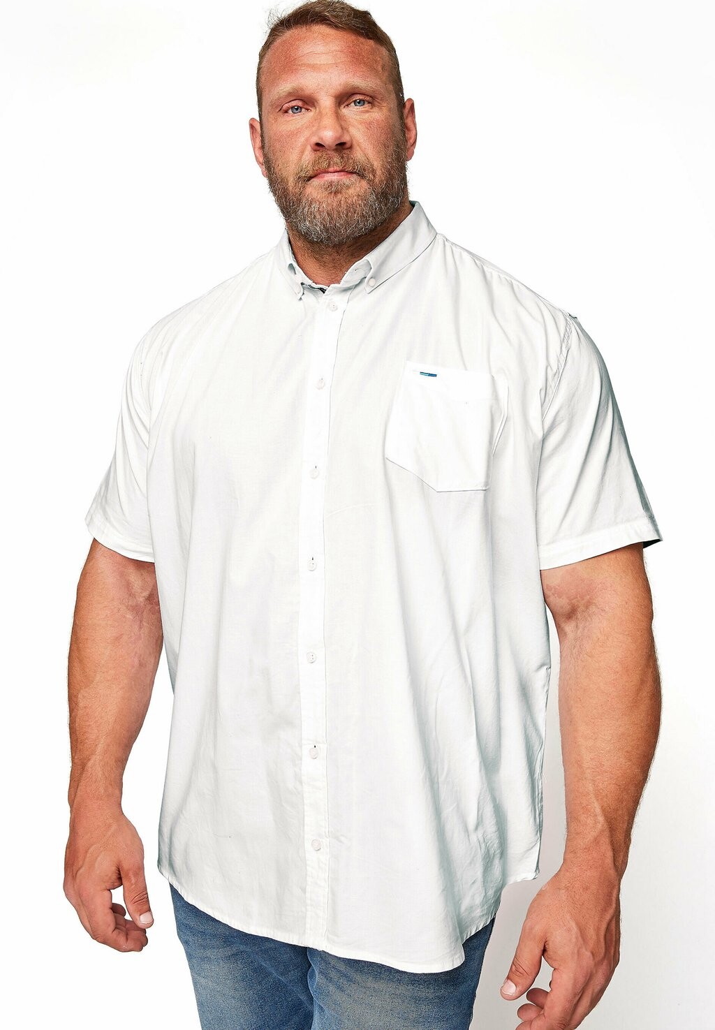 

Рубашка SHORT SLEEVE BadRhino, цвет white