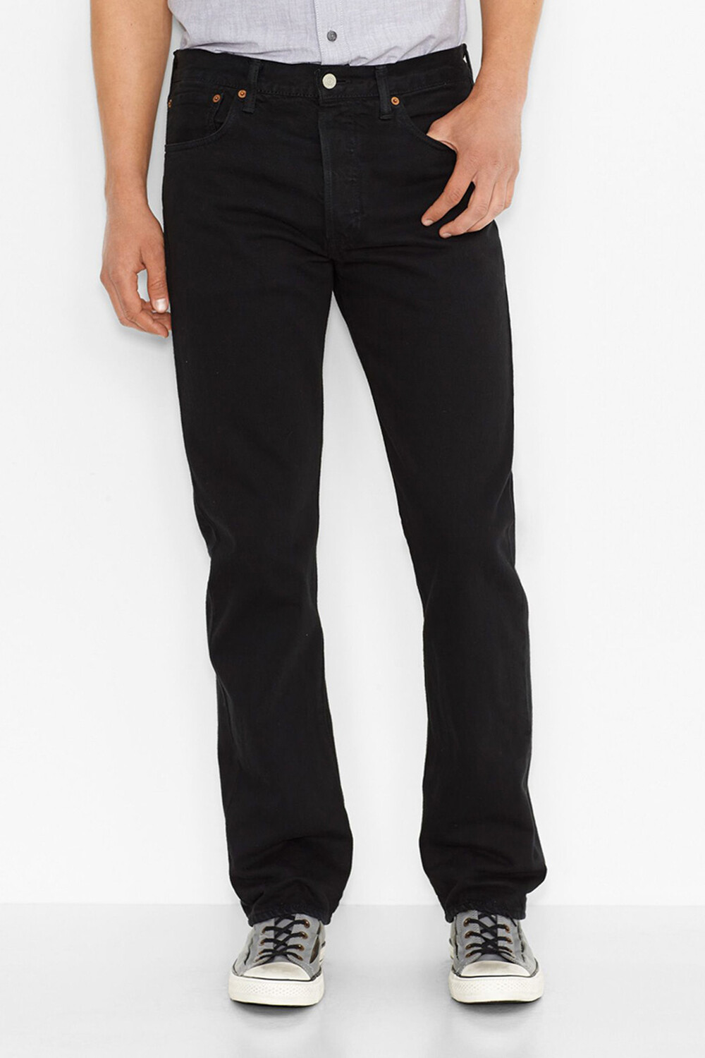 

Мужские джинсы 501 Original Fit черные 36/34 Levi's, черный