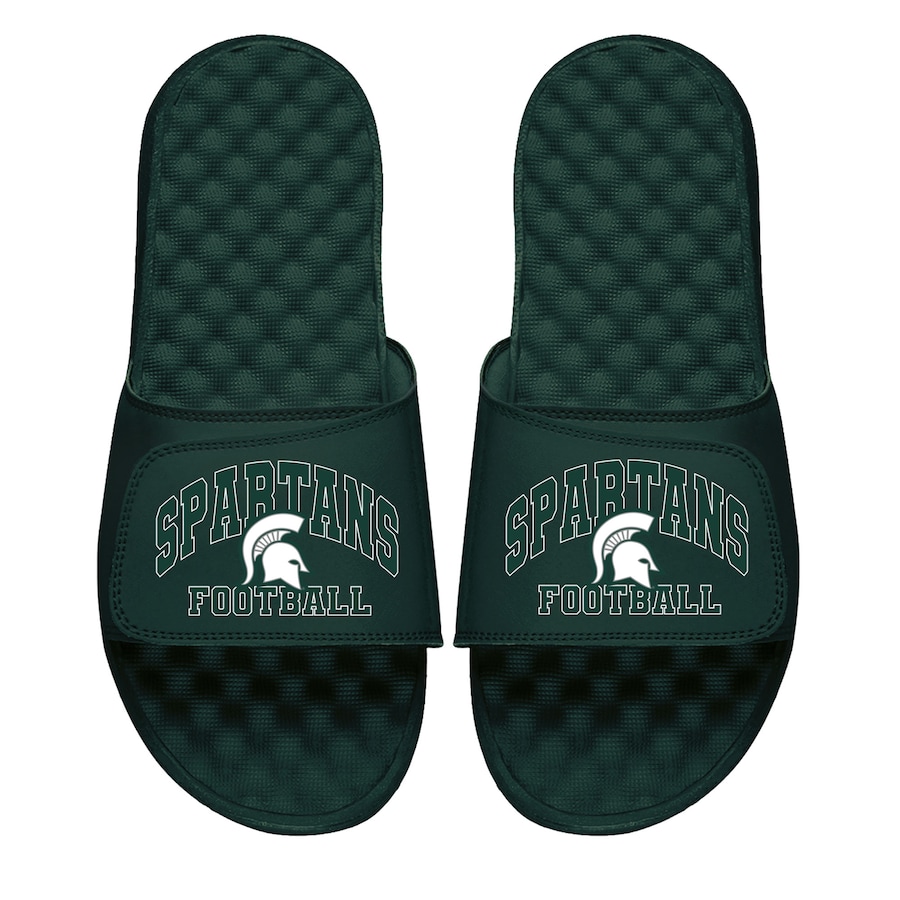 

Шлепанцы ISlide Michigan State Spartans, зеленый