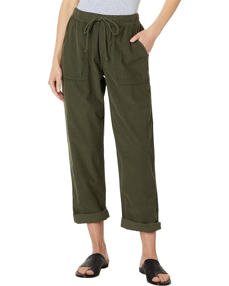 

Брюки Jag Jeans Relaxed Drawstring, оливковый