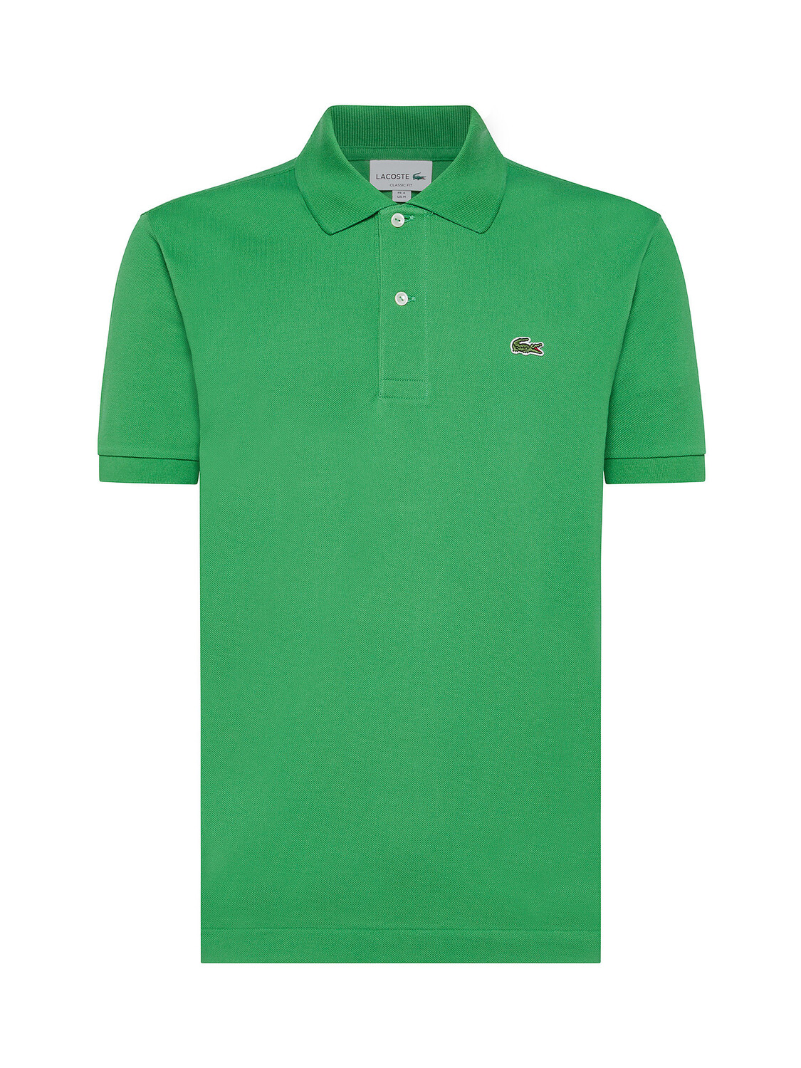 

Lacoste рубашка-поло классического кроя из хлопка мелкого пике., зеленый