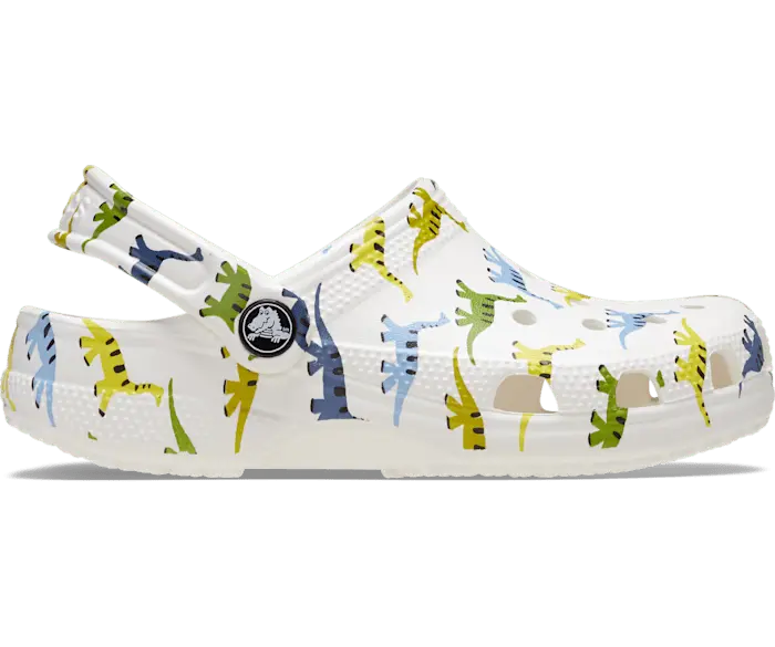 

Классические сабо с принтом персонажей Crocs детские, цвет Dinosaur