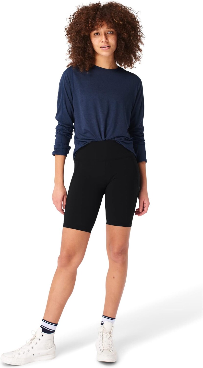 

Байкерские шорты Power 9 дюймов Sweaty Betty, черный