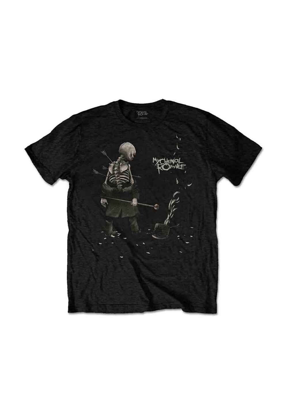 

Футболка с принтом MY CHEMICAL ROMANCE PARADE SHREDDED Paradiso Clothing, черный