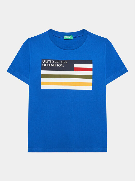 

Футболка стандартного кроя United Colors Of Benetton, синий
